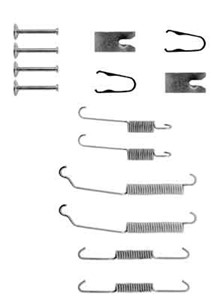 Tilbehørsett, bremsesko, Bakaksel, MERCEDES-BENZ A-KLASS [W168], 004 077 30 00, 168 421 00 90, 40773000, A 004 077 30 00, A 168 421 00 9