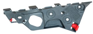 Holder, støtfanger, Foran venstre, OPEL CORSA D, CORSA D Skåp/halvkombi, 13179960, 14 06 207, 1406207