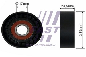 Strammerull, kilerem med ribber, ABARTH,ALFA ROMEO,FIAT,FORD,LANCIA,OPEL, 12 04 298, 12 04 299, 13 40 086, 1535429, 46548452, 46756902,