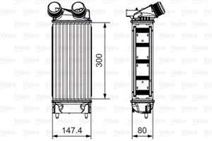 Ladeluftkjøler, CITROËN,DS,PEUGEOT, 9800291280