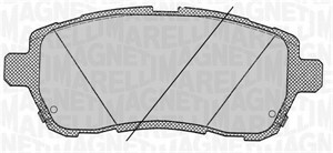 Bremseklosser sett, Framaksel, DAIHATSU MATERIA, MAZDA 2, SUBARU JUSTY IV, SUZUKI BALENO, SWIFT IV, 04465B1120, 04465B1190, 04465B1191,
