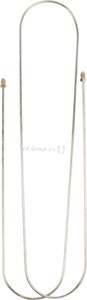Bremseledning, VW KAEFER, KAEFER Cabriolet, 311611741, 311611741A