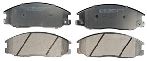 Bremseklosser sett, Framaksel, HYUNDAI H-1 Skåp, HIGHWAY VAN, SANTA FÉ I, TRAJET, 481 300 82 60, 481 300 91 A0, 4813008BA0, 58101 26A10,