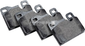 Bremseklosser sett, Bakaksel, Framaksel, PORSCHE 924, 928, 944, 477698151A, 477698151B, 477698157, 92835295100, 92835295101, 92835295102