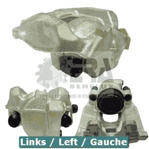 Bremsecaliper, Framaksel venstre, Bak akselen, AUDI A4 Allroad B8, A4 B8, A4 B8 Avant, A5, A5 Cabriolet, A5 Sportback, 8K0 615 123C, 8K0