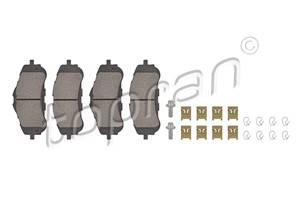 Bremseklosser sett, Framaksel, CITROËN,PEUGEOT, 16 104 287 80, 16 197 909 80