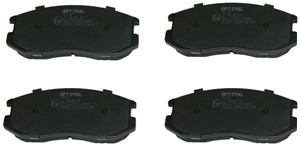 Bremseklosser sett, Foran, MITSUBISHI,PROTON, DBP511110, MB699464, MB699473, MB699474, MB928816, MB928817, MB950554, MB950555