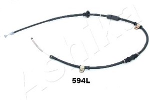 Kabel, parkeringsbremse, Bakre venstre, MITSUBISHI GALANT Sedan VI, MB520360