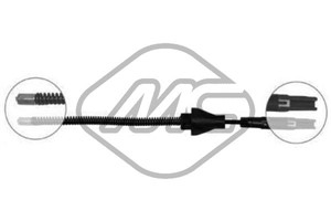 Gasskabel, DACIA LOGAN, LOGAN EXPRESS, LOGAN MCV, LOGAN Pick-up, SANDERO, RENAULT LOGAN I, LOGAN Kombi I, 6001546868, 8200215959