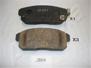 Bremseklosser sett, Bakaksel, MAZDA RX-8, SUZUKI IGNIS I, 5580060J00, 5580060J10, F1Y02648Z, F1Y12643Z, F1YA2643Z, F1YA2648Z
