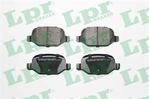 Bremseklosser sett, Bakaksel, ABARTH 500 / 595 / 695, 500C / 595C / 695C, FIAT 500, 500 C, LANCIA MUSA, YPSILON, 1618111480, 71752988, 7