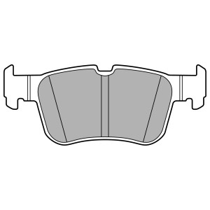 Bremseklosser sett, Bakaksel, FORD,FORD USA, 2110582, 2209329, 2247444, 2433333, 2454300, 2465422, 5181858, 5333787, DG9C2M007BA, DG9C2M