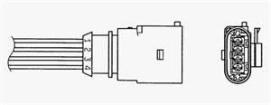 Lambdasonde, SEAT TOLEDO IV, SKODA FABIA II, FABIA Combi II, RAPID, RAPID Spaceback, VW JETTA IV, POLO Sedan V, 03C 906 262 AT