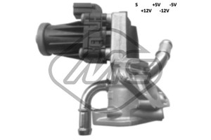 Ventil, EGR eksosstyring, CITROËN,FORD,PEUGEOT, 1673226, 1730360, 1835009, 2017121, 9800555380, 9C1Q9D475AB, BK2Q9D475CB, BK2Q9D475CC, B