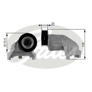 Strammerull, kilerem med ribber, FORD FOCUS I, FOCUS Sedan I, FOCUS Skåp / kombi I, FOCUS Turnier I, 1075588, 1100699, 1114737, 98MF6A22