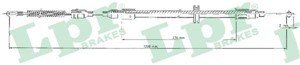 Kabel, parkeringsbremse, Venstre, OPEL CORSA B, CORSA B Skåp/halvkombi, TIGRA, VAUXHALL TIGRA Mk I, 522615, 522643, 90445985, 90538700
