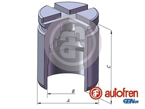Stempel, bremseklave, Bakaksel, HONDA ACCORD VIII, ACCORD Kombi VIII, 43215-TA0-A01