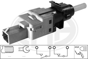 Bremselysbryter, CITROËN,FIAT,LANCIA,PEUGEOT, 4534 43, 60668847