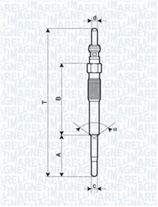 Glødeplugg, CITROËN,FIAT,FORD,LANCIA,LAND ROVER,MITSUBISHI,PEUGEOT, 1 427 905, 1607271880, 1610429880, 5960 99, 5960 A0, 5960 G6, 6G9Q 6