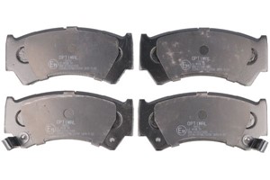 Bremseklosser sett, Framaksel, SUZUKI BALENO, BALENO Halvkombi, BALENO Kombi, 5581064G00, 5581064G01