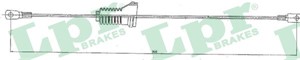 Kabel, parkeringsbremse, Høyre, VOLVO, 13877881, 3530622