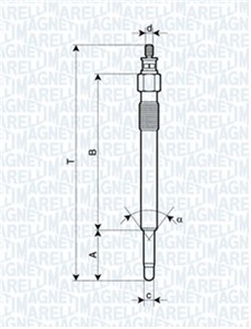 Glødeplugg, LAND ROVER DEFENDER Cabrio, DEFENDER Pick Up, DEFENDER Station Wagon, DISCOVERY I, RANGE ROVER I, 0001500081, A 000 150 05 8