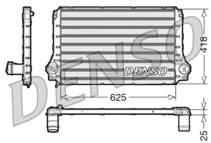 Ladeluftkjøler, TOYOTA AVENSIS, AVENSIS Kombi, AVENSIS Sedan, COROLLA Verso, 179400R010
