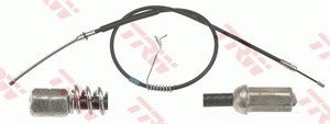 Kabel, parkeringsbremse, Bak, Venstre, FORD TRANSIT Flak/chassi, TRANSIT Skåp, 4041995, 4059364, 4336513, 4457993, 4469261