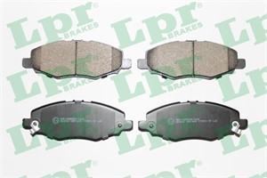 Bremseklosser sett, Framaksel, TOYOTA HILUX Pick-up VII, 044650K040, 044650K100, 044650K130, 044650K310, 04465YZZQ8