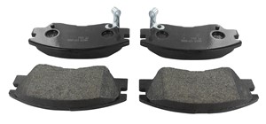 Bremseklosser sett, Framaksel, MITSUBISHI, B500819, MB 500813, MB 500815, MB 500816, MB 500819, MB500814, MB587061, MR 162524, MR 389523