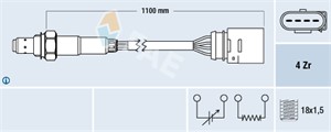Lambdasonde, Foran, AUDI,SKODA,VW, 032 906 265 C, 032 906 265 D, 06A 906 265 L, 06B 906 265 B