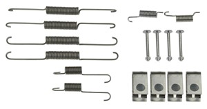 Tilbehørsett, bremsesko, Bakaksel, MAZDA 323 II, 323 III, 323 Hatchback II, 323 Hatchback III, 126066300