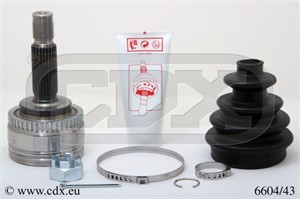 Leddsett, drivaksel, Hjulside, MITSUBISHI COLT V, LANCER VI, MR232359, MR290600, MR580553, MR580554