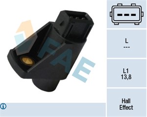 Sensor, tenningsimpuls, OPEL,SAAB,VAUXHALL, 12 38 911, 45 04 296, 90357480