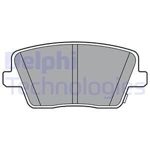 Bremseklosser sett, Bakaksel, HYUNDAI i30, i30 FASTBACK, i30 Kombi, 58302S0A30, 58302S0A50