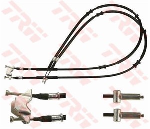 Kabel, parkeringsbremse, Bak, Bakre venstre, Høyre bak, Høyre, Venstre, CHEVROLET,OPEL,VAUXHALL, 09118110, 09118111, 09118112, 09118113,