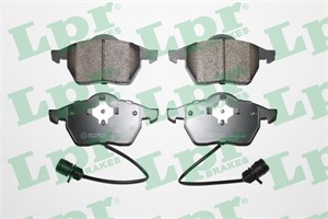 Bremseklosser sett, Framaksel, AUDI 100 C4 Avant, 100 C4 Sedan, A6 C4, A6 C4 Avant, 4A0698151, 4A0698151C, 4B0698151