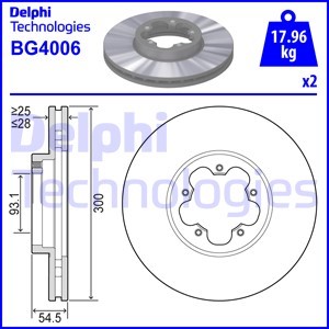 Bremseskive, FORD TRANSIT Buss, TRANSIT Flak/chassi, TRANSIT Skåp, TRANSIT TOURNEO Buss, 1371393, 1503287, 2256302, 6C111125AA, 6C111125