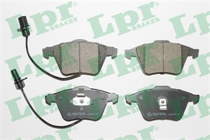 Bremseklosser sett, Framaksel, AUDI A6 C5, A6 C5 Avant, ALLROAD C5, SKODA FABIA Combi I, 4B0698151AC, 4B0698151AD, 4B0698151Q, 4B0698151