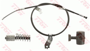 Kabel, parkeringsbremse, Høyre bak, CHEVROLET SPARK, 95966825, 95999252