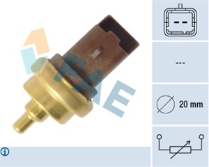 Sensor, kjølemiddeltemperatur, CITROËN,MINI,PEUGEOT, 13 62 7 535 068, 1338 F3, 1338.F3, TX-202