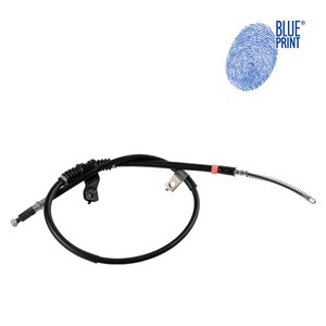 Kabel, parkeringsbremse, Bakre venstre, MITSUBISHI PAJERO II, PAJERO Canvas Top II, PROUDIA/DIGNITY, MB520890