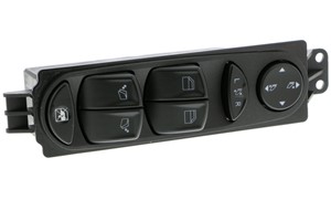 Bryter, vindusløfter, Foran, På førersiden, MERCEDES-BENZ VIANO [W639], VITO / MIXTO Skåp [W639], VITO Buss [W639], 6395451313, A 639545