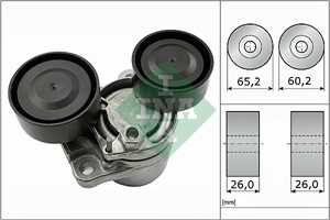 Spennarm, kilerem med ribber, BMW, 11 28 7 823 199, 11287823199, 7 823 199, 7823199