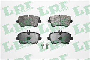 Bremseklosser sett, Framaksel, MERCEDES-BENZ, 0034202520, 0034202620, 0034205920, 0034206020, 0034209520