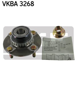 Hjullagersett, Bakaksel, HYUNDAI ACCENT I, ACCENT Sedan, 52710-22600