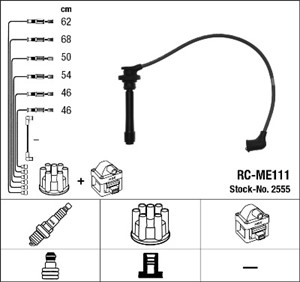 Tennledningssett, MITSUBISHI GALANT VIII, GALANT Kombi VIII, MD 332 100, MD 332 110
