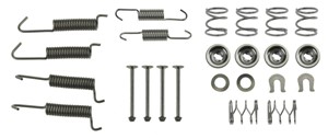 Tilbehørsett, bremsesko, Bakaksel, OPEL FRONTERA A, FRONTERA A Sport, FRONTERA B, VAUXHALL FRONTERA Mk I, FRONTERA Mk II