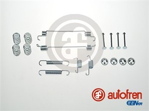 Tilbehørsett, bremsesko, Bakaksel, DACIA,FIAT,FORD,LANCIA,PEUGEOT,RENAULT, 1554695, 430862, 7701205756