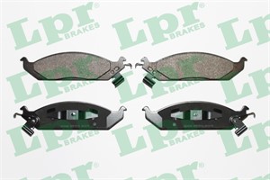 Bremseklosser sett, Framaksel, CHRYSLER CIRRUS, STRATUS, STRATUS Cabriolet, DODGE STRATUS, 04897746AA, 05016227AA, 4728240, 4798885, 485